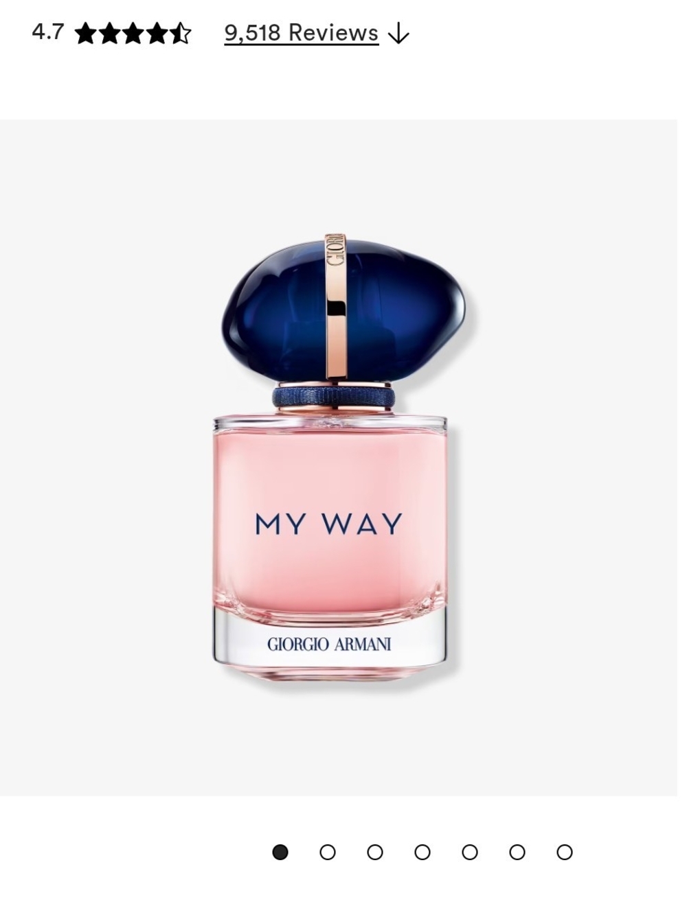 Giorgio Armani My Way Eau de Parfum Bottle 1oz